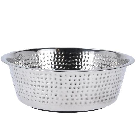 COMEDERO INOXIDABLE PUNTOS 21 CM