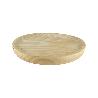 PLATO PULPO MADERA 22 CM