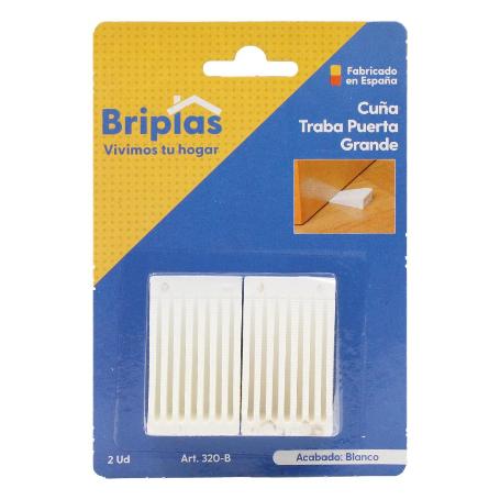 CUÑA TRABA PUERTA GRANDE 2 UD BLANCO