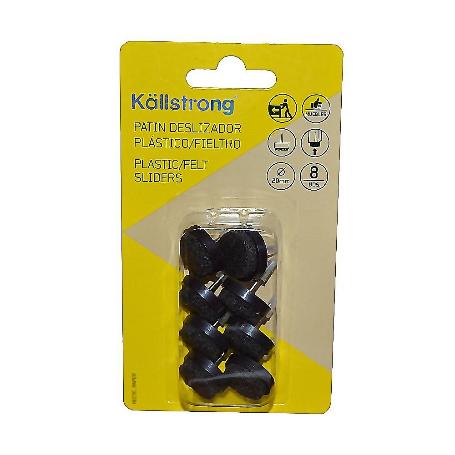 DESLIZADOR FIELTRO C/CLAVO 20MM