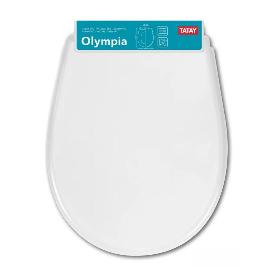 TAPA WC OLYMPIA BLANCA