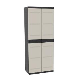 ARMARIO ESCOBERO 70X44X176 CM 9204NEG