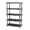 ESTANTERIA 5 ESTANTES 88X43X184 CM 86085 NEGRA