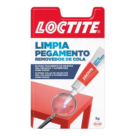 LIMPIA PEGAMENTO REMOVEDOR DE COLA LOCTITE