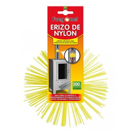 ERIZO DESHOLLINADOR NYLON 200MM