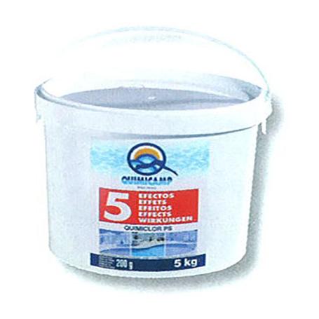 CLORO PASTILLAS 5 EFECTOS 250 GR 5 KG