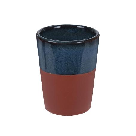 VASO LOZA BICOLOR 200CC SURTIDO