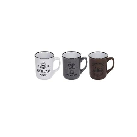TAZAS MUGS COFFEE TIME 180 ML