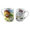 TAZAS MUGS POLLITO 9502 2 PIEZAS
