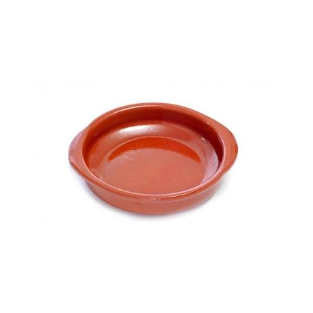CAZUELA BARRO REDONDA ASAS 28 CM