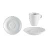 TAZAS MUG PORCELANA + PLATO 90 ML