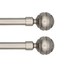 BARRA FORJA AZMARK 16/19MM 150-290CM ESFERA NICKEL