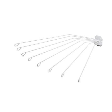 SOPORTE PARAGUAS CIRCULAR DUCHA BLANCA