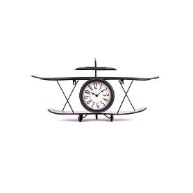 RELOJ SOBREMESA AVION 64X35 CM