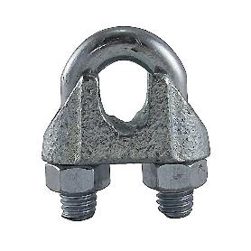 SUJETACABLES GALVANIZADO 3 MM