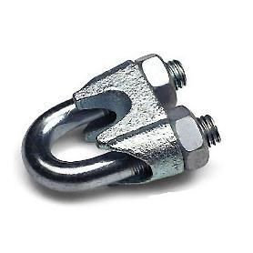 SUJETACABLES GALVANIZADO 8 MM