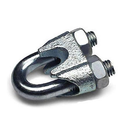 SUJETACABLES GALVANIZADO 8 MM