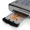 TOSTADOR HORIZONTAL PLANO INOX 900W 23,5X19,5CM