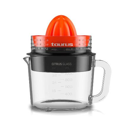 EXPRIMIDOR CITRUS GLASS 2 CONOS 1 LITRO