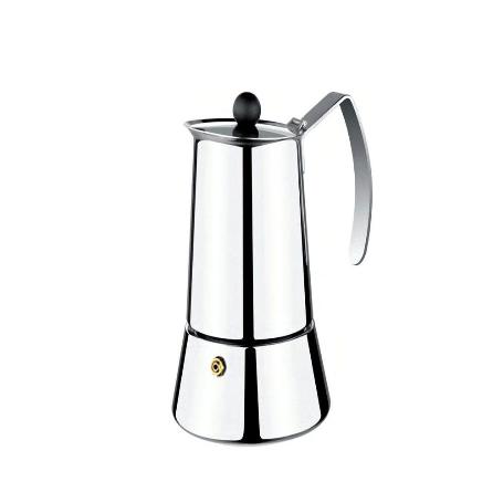CAFETERA INOXIDABLE INDUCCION ETERNA 4 TAZAS