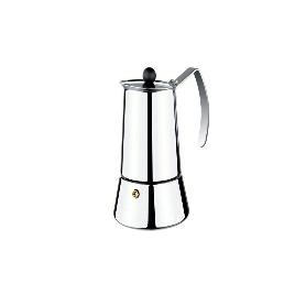 CAFETERA INOXIDABLE INDUCCION ETERNA 6 TAZAS