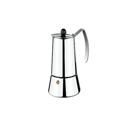 CAFETERA INOXIDABLE INDUCCION ETERNA 6 TAZAS