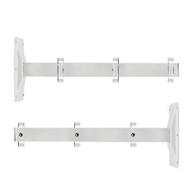 TENDEDERO DE PARED 3 POLEAS BLANCO 30 MT CUERDA