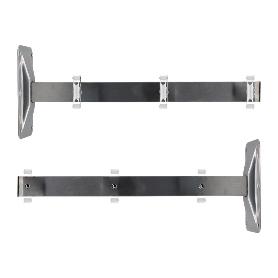 TENDEDERO DE PARED 3 POLEAS METALIZADO