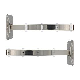 TENDEDERO DE PARED 4 POLEAS INOX