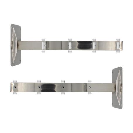 TENDEDERO DE PARED 4 POLEAS INOX