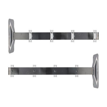 TENDEDERO DE PARED 4 POLEAS METALIZADO