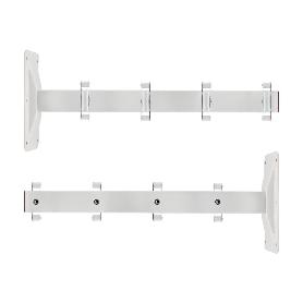 TENDEDERO DE PARED 4 POLEAS BLANCO