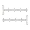 TENDEDERO DE PARED 4 POLEAS BLANCO