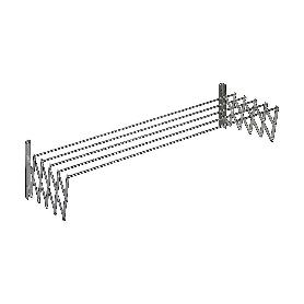 TENDEDERO  EXTENSIBLE 140 CM ALUMINIO