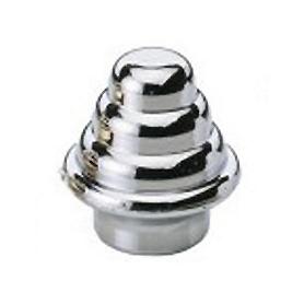 REMATE PIÑA CROMO   12MM.