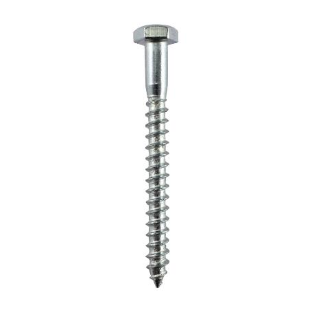 TORNILLO TIRAFONDO DIN-571 ZINCADO 8X100