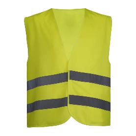 CHALECO ALTA VISIBILIDAD VELCRO T-UNICA