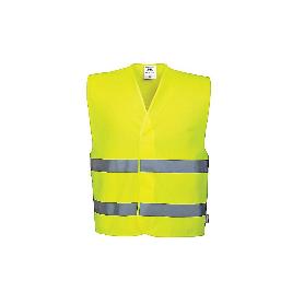 CHALECO FLUORESCENTE AMARILLO T/XL