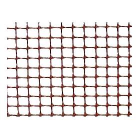 MALLA PLAST. MARRON 10X10MM APROX. CUADRANET PREMIUN