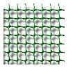 MALLA PLAST. VERDE 10X10MM BALCONET