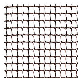 MALLA PLAST. MARRON 10X10 MM APROX BALCONET