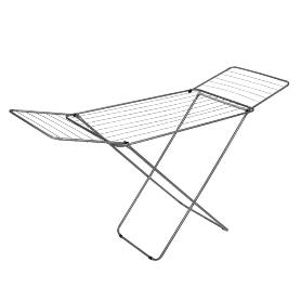 TENDEDERO CON ALAS METAL CINZA GRIS