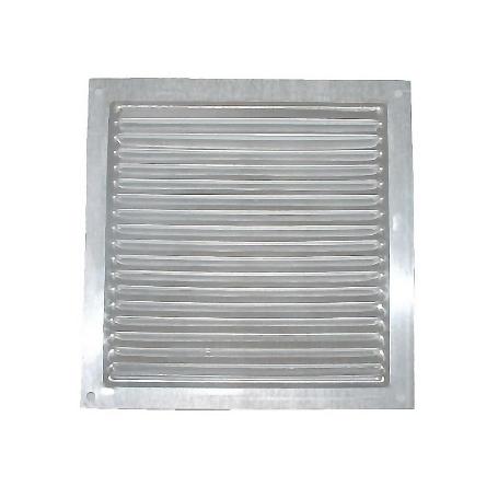 REJILLA PLANA 15X15 ALUMINIO