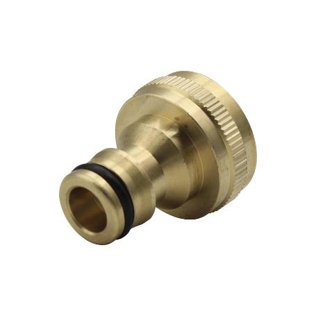 RACOR HEMBRA ENCHUFE RAPIDO 3/4 LATON