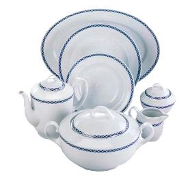 TE 27 PIEZAS ALOIA ELEGANCE AZUL