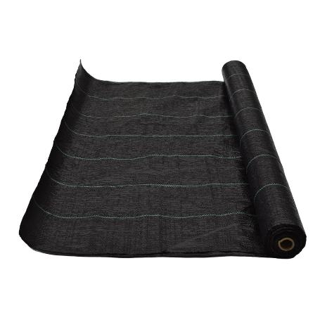 MALLA ANTIHIERBAS NEGRO 2MT. 110-115GR.