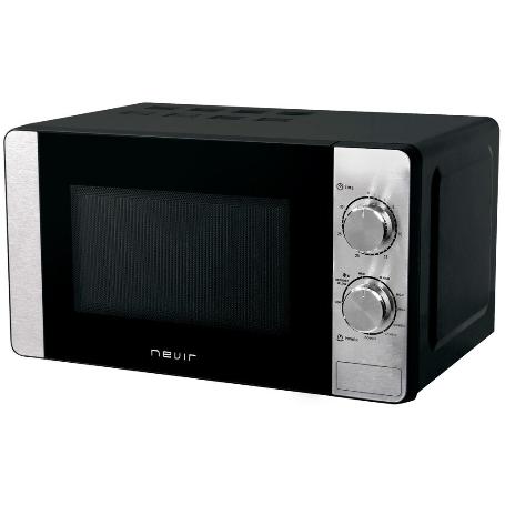 MICROONDAS 700W NEGRO INOXIDABLE 20 L 6232MS