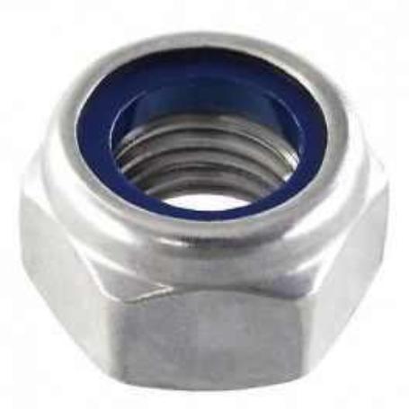 TUERCA AUTOFR. ZINC. M 6