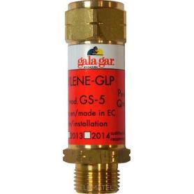 VALVULA SEGUR. ACETILENO 3/8 IZ 76200000 GALAGAR