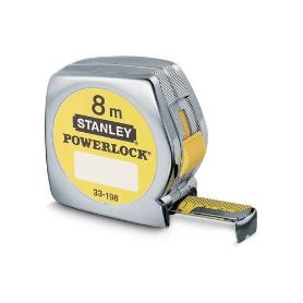 FLEXOMETRO POWERLOCK 8M STANLEY 1-33-198